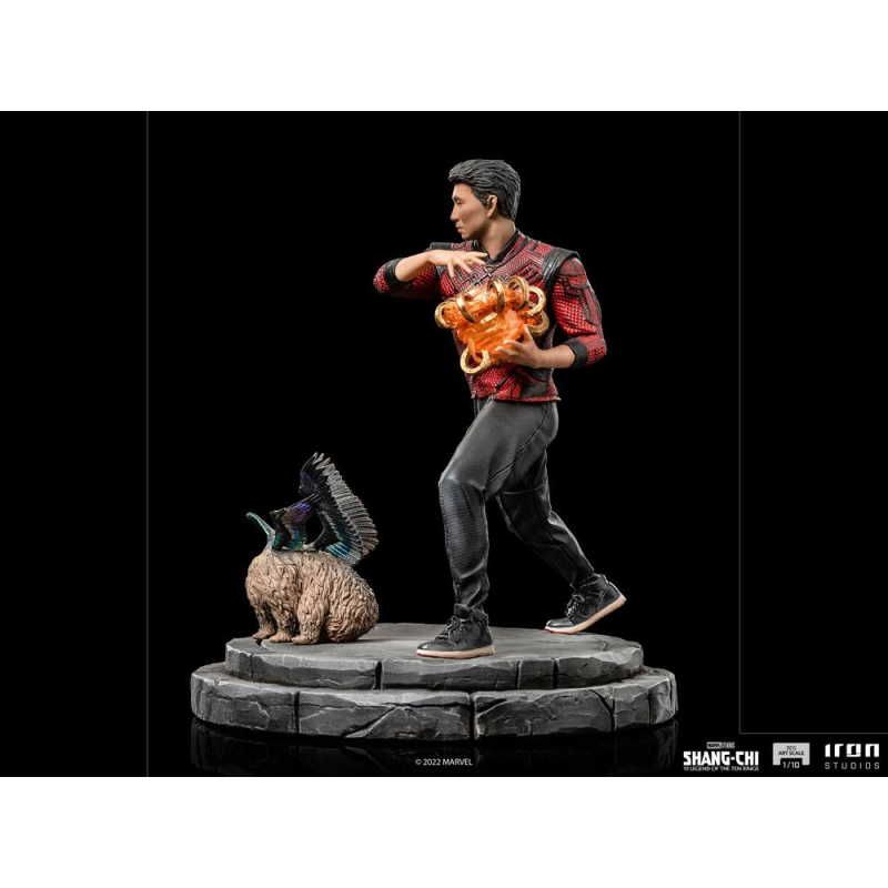 Shang-Chi et la Légende des Dix Anneaux statuette BDS Art Scale 1/10 Shang-Chi & Morris 19 cm