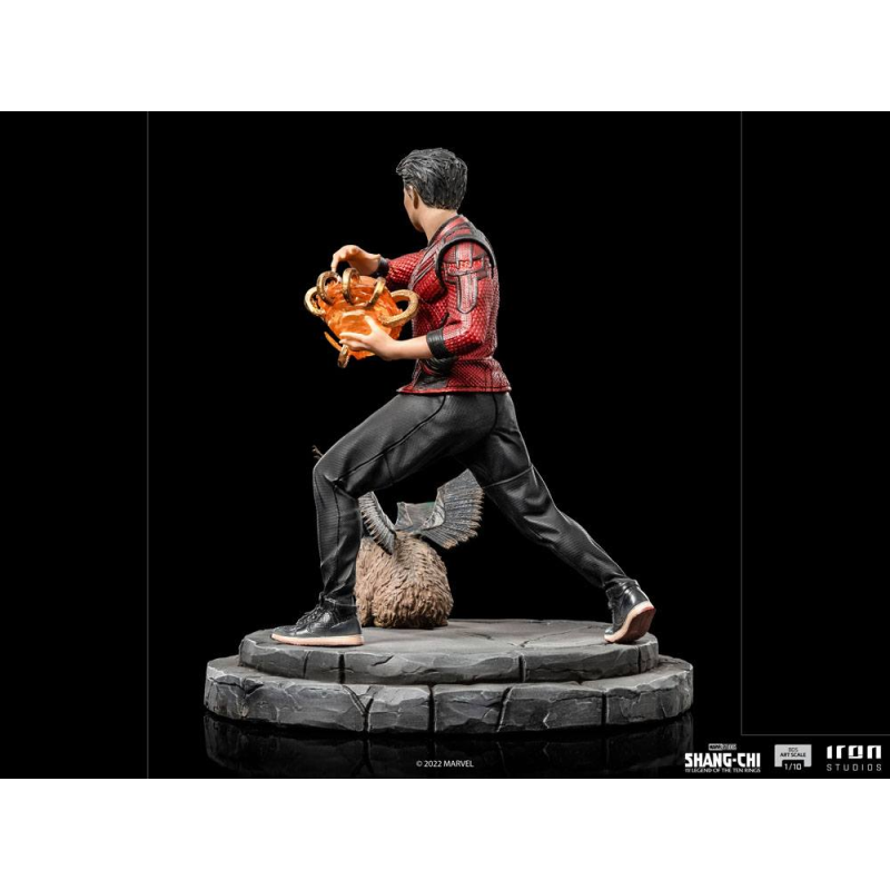 Shang-Chi et la Légende des Dix Anneaux statuette BDS Art Scale 1/10 Shang-Chi & Morris 19 cm