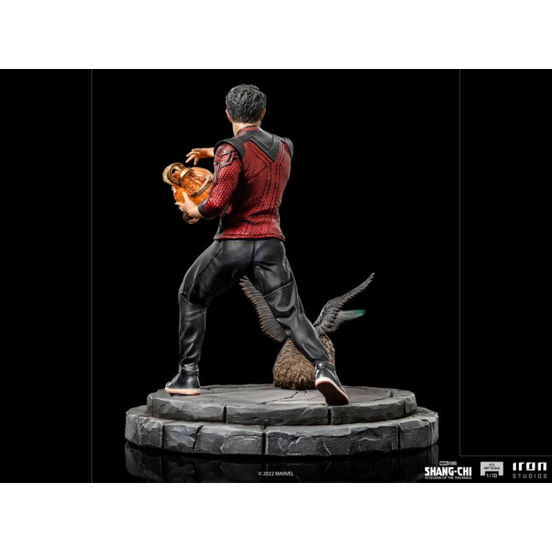 Shang-Chi et la Légende des Dix Anneaux statuette BDS Art Scale 1/10 Shang-Chi & Morris 19 cm