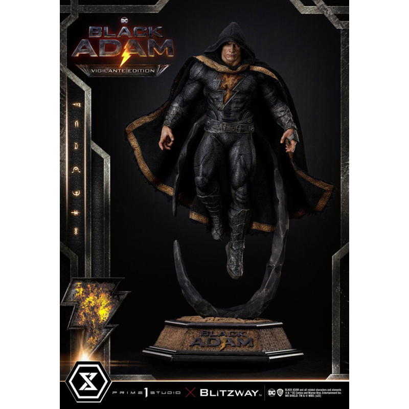 Black Adam statuette Museum Masterline 1/3 Black Adam Vigilante Edition 96 cm