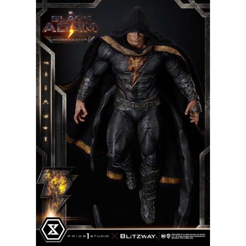 Black Adam statuette Museum Masterline 1/3 Black Adam Vigilante Edition 96 cm