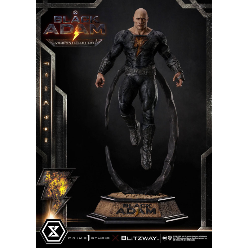 Black Adam statuette Museum Masterline 1/3 Black Adam Vigilante Edition 96 cm