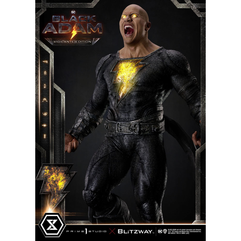 Black Adam statuette Museum Masterline 1/3 Black Adam Vigilante Edition 96 cm