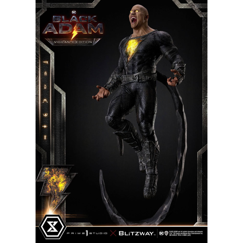 Black Adam statuette Museum Masterline 1/3 Black Adam Vigilante Edition 96 cm