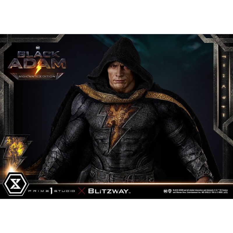 Black Adam statuette Museum Masterline 1/3 Black Adam Vigilante Edition 96 cm