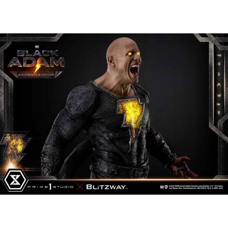 Black Adam statuette Museum Masterline 1/3 Black Adam Vigilante Edition 96 cm