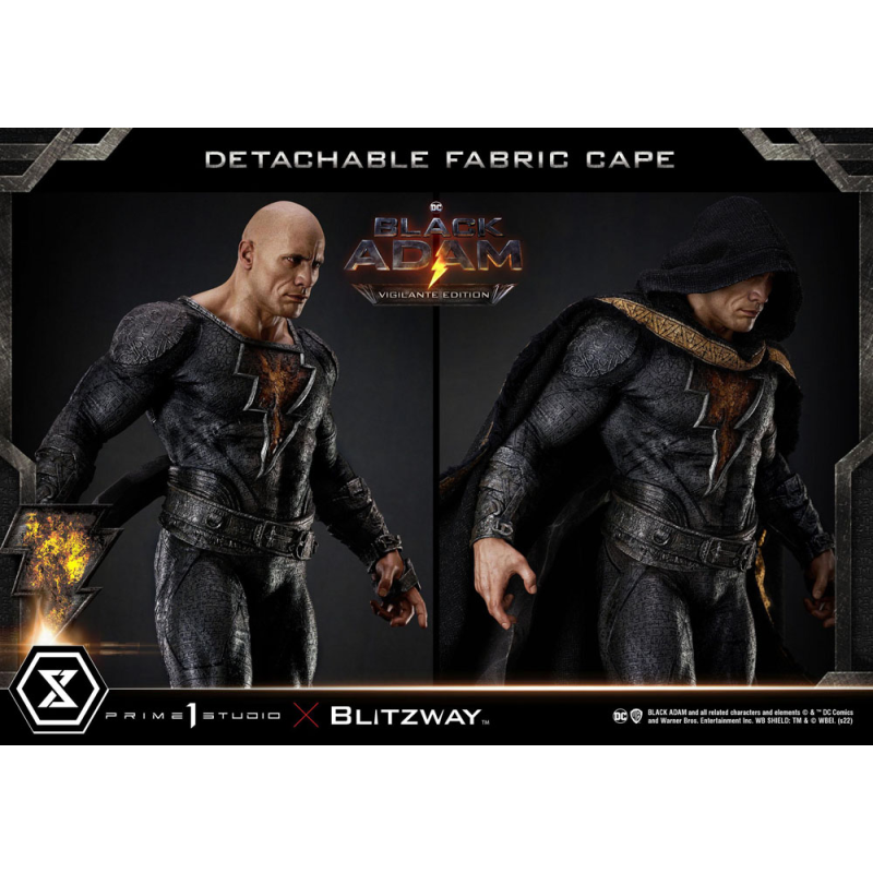 Black Adam statuette Museum Masterline 1/3 Black Adam Vigilante Edition 96 cm