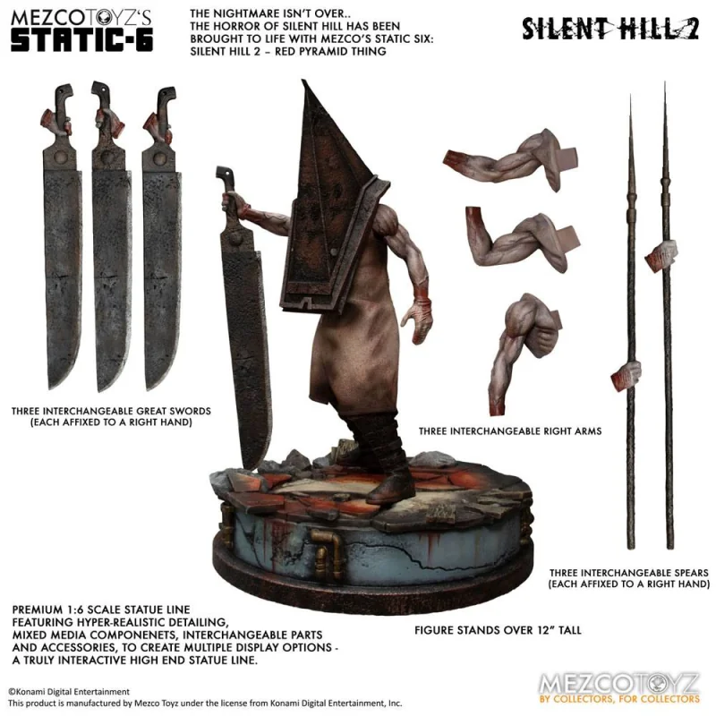 Silent Hill 2 statuette 1/6 PVC Red Pyramid Thing 42 cm