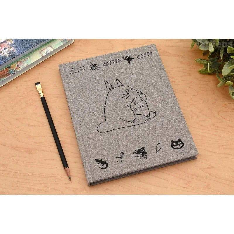 CAHIER DE CROQUIS À COUVERTURE EN TISSU TOTORO