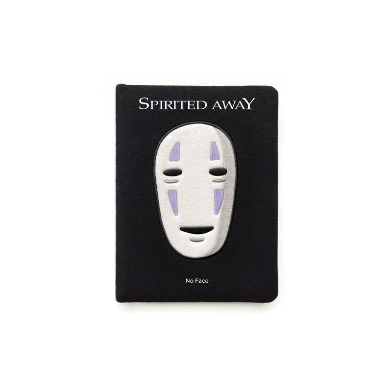 JOURNAL EN PELUCHE SPIRITED AWAY SANS VISAGE