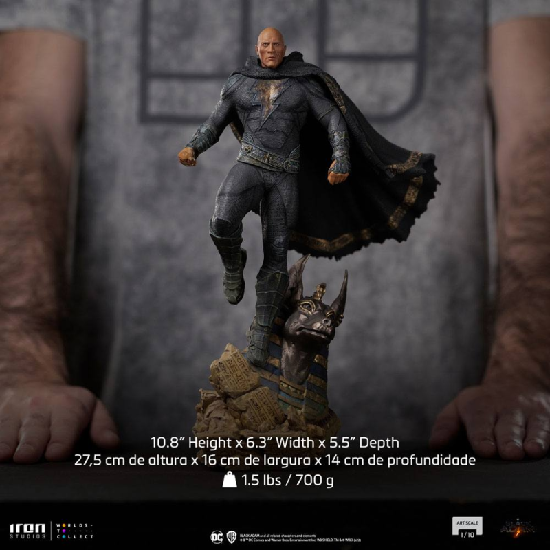 BLACK ADAM 1/10 STATUE