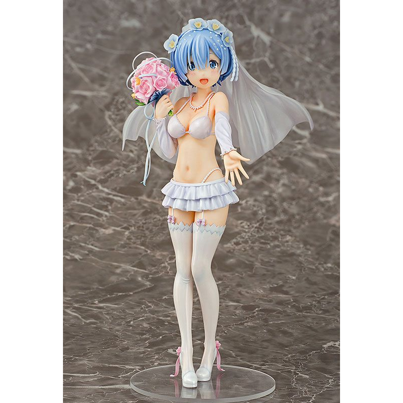 Re:ZERO -Starting Life in Another World- 1/7 Rem Wedding Ver. 22 cm