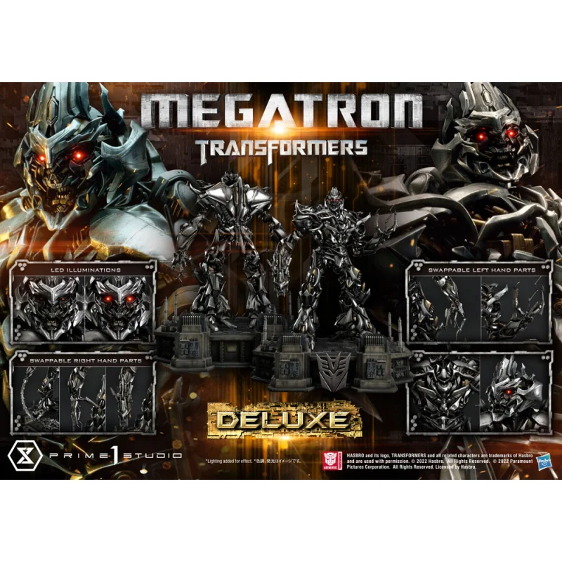 Transformers figurine Museum Masterline Megatron Deluxe Bonus Version 84 cm