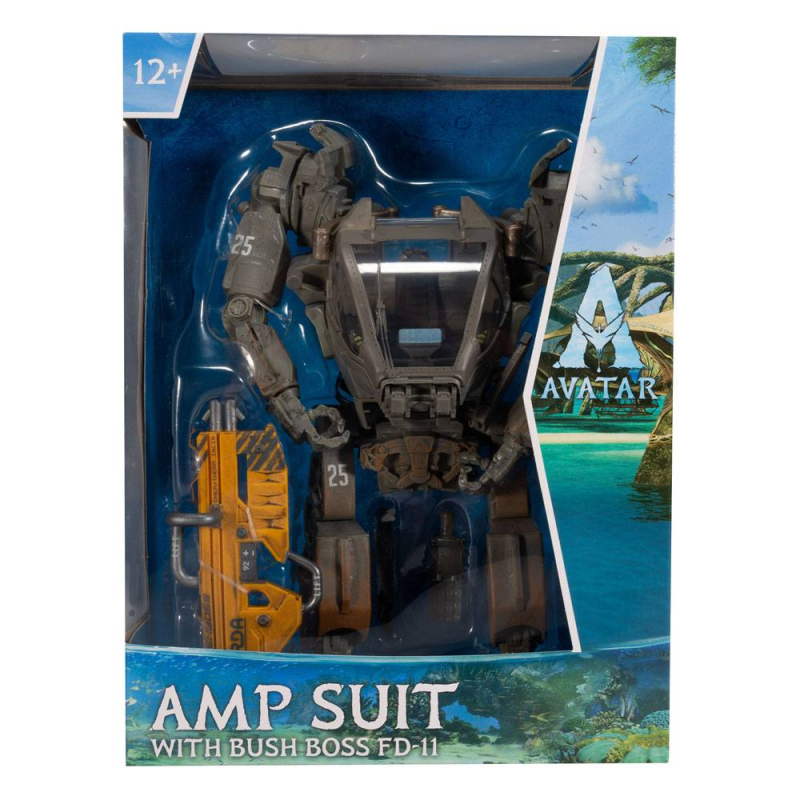 Avatar : La Voie de l'eau figurine Megafig Amp Suit with Bush Boss FD-11 30 cm