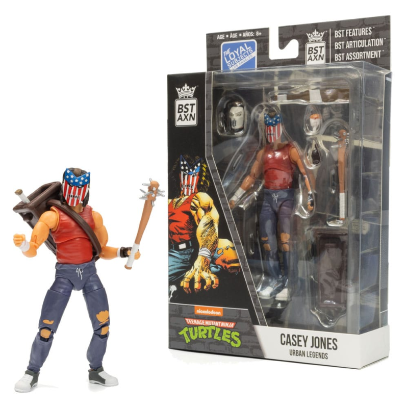 Tortues Ninja BST AXN Casey Jones Urban Legends 13 cm