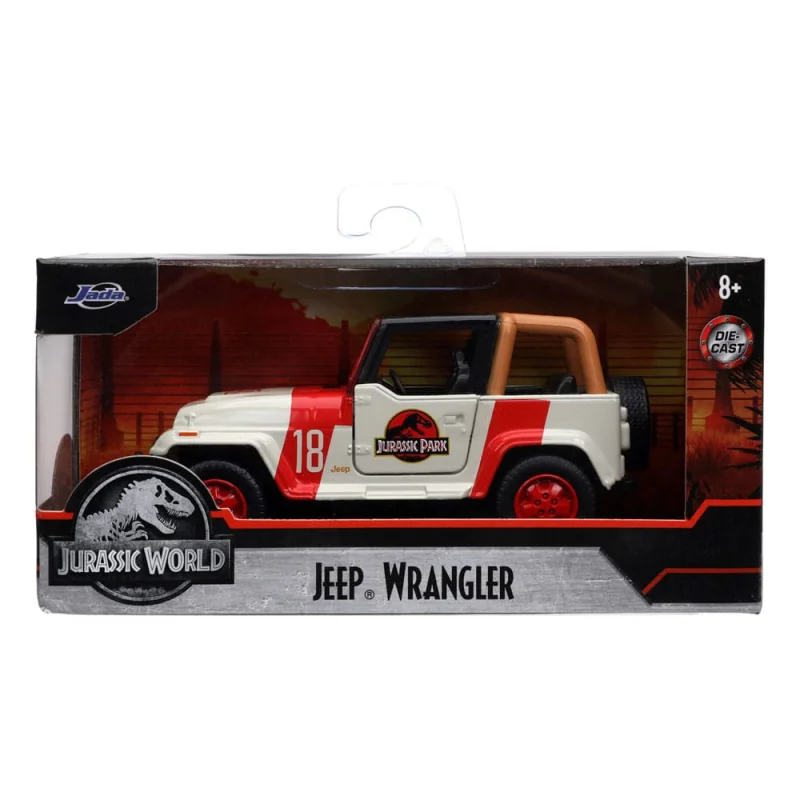 Jurassic World : Jeep Wrangler Véhicule à l'échelle 1:32