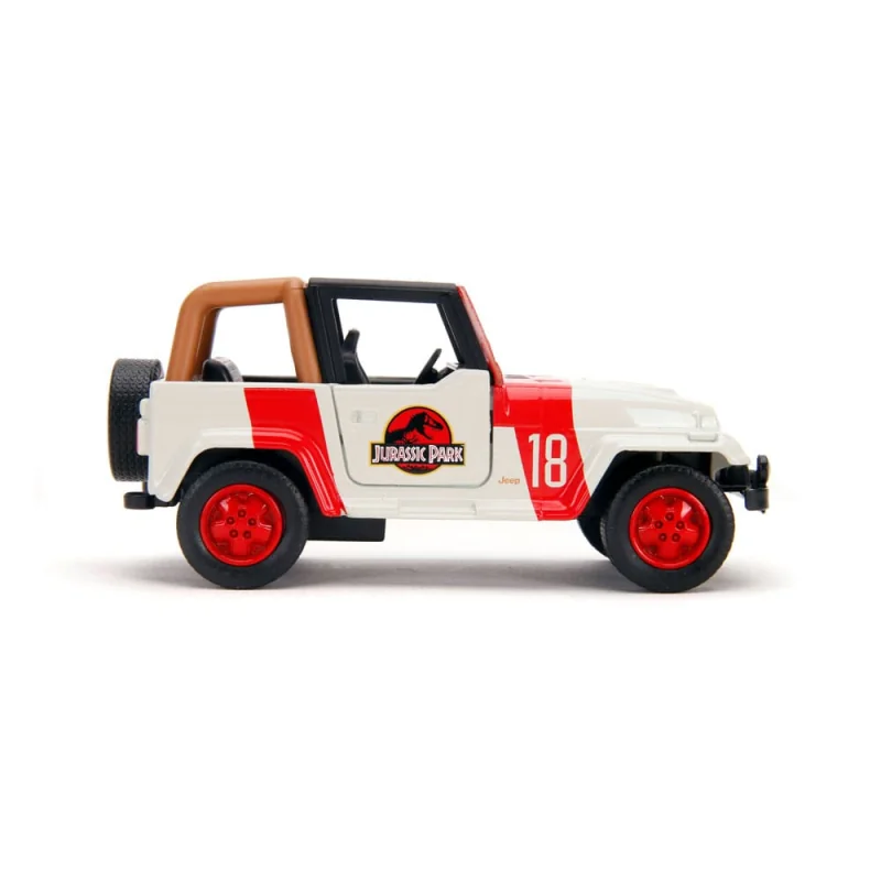 Jurassic World : Jeep Wrangler Véhicule à l'échelle 1:32