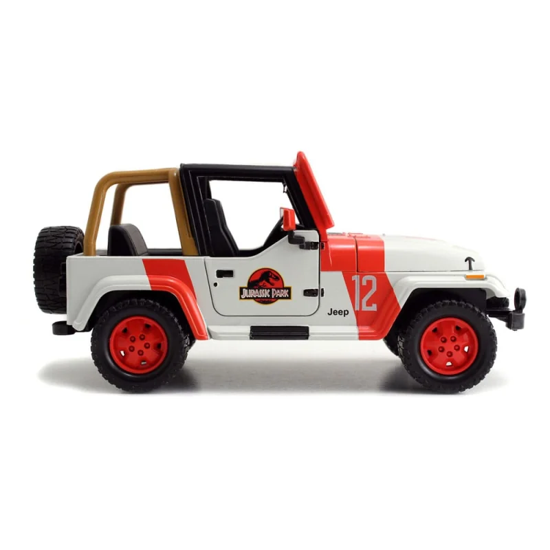 Jurassic Park : Jeep Wrangler Véhicule à l'échelle 1:24