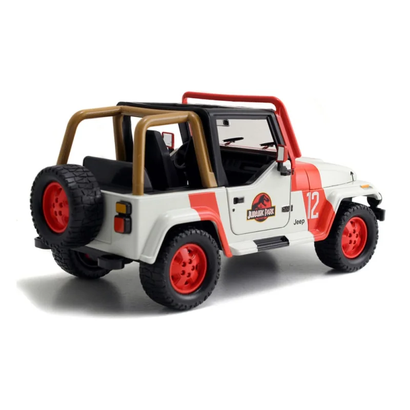 Jurassic Park : Jeep Wrangler Véhicule à l'échelle 1:24