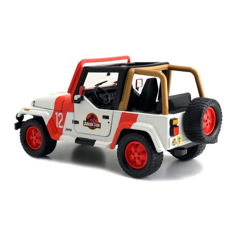 Jurassic Park : Jeep Wrangler Véhicule à l'échelle 1:24