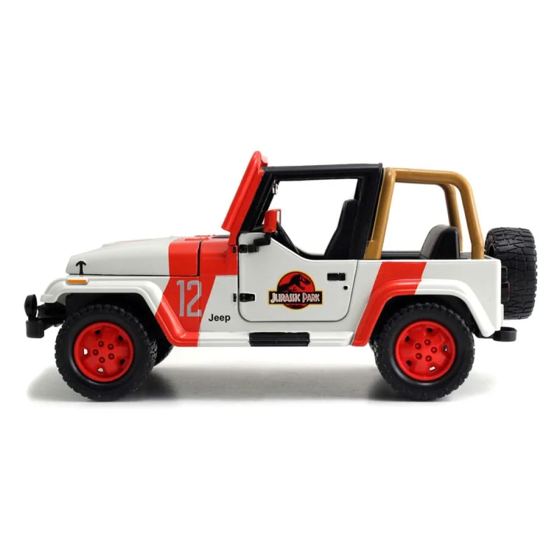 Jurassic Park : Jeep Wrangler Véhicule à l'échelle 1:24