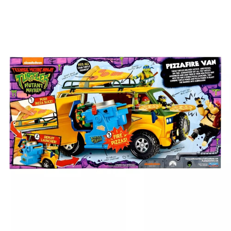 Ninja Turtles : Teenage Years véhicule Pizza Van 20 cm