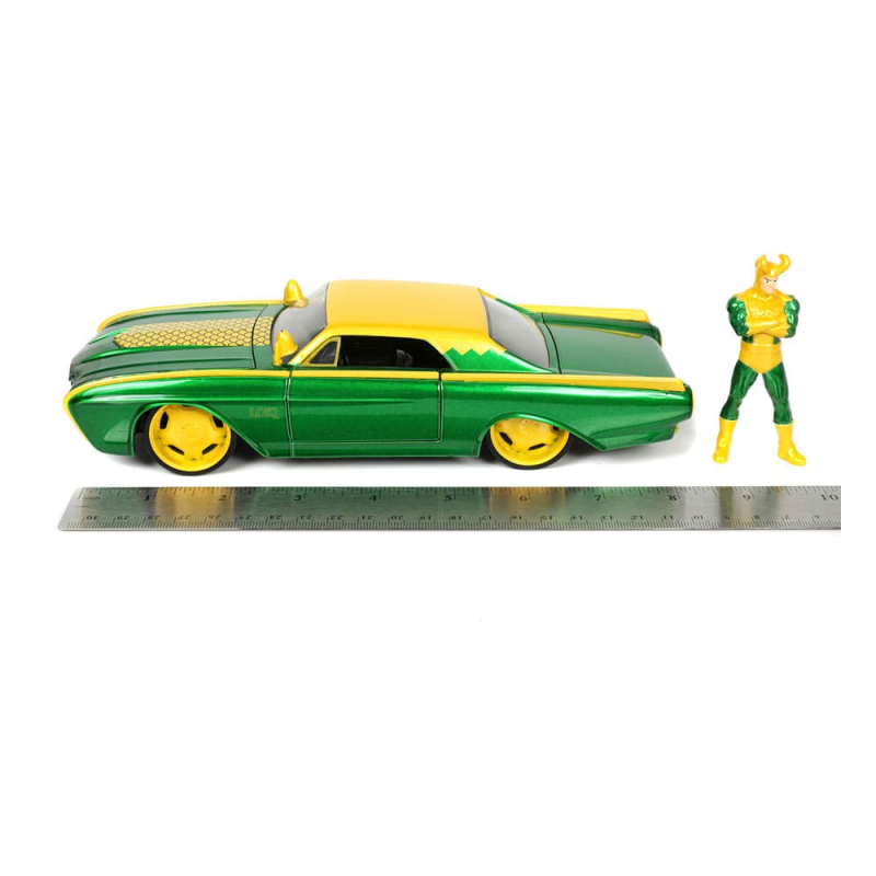 MARVEL - Loki & 1963 Ford Thunderbird - 1:24