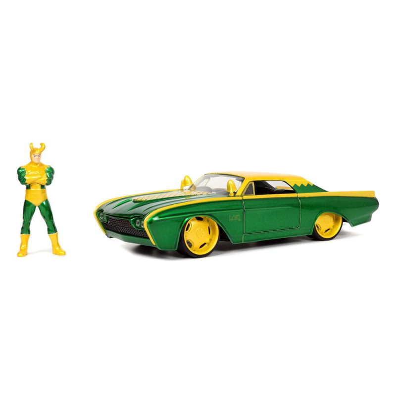 MARVEL - Loki & 1963 Ford Thunderbird - 1:24