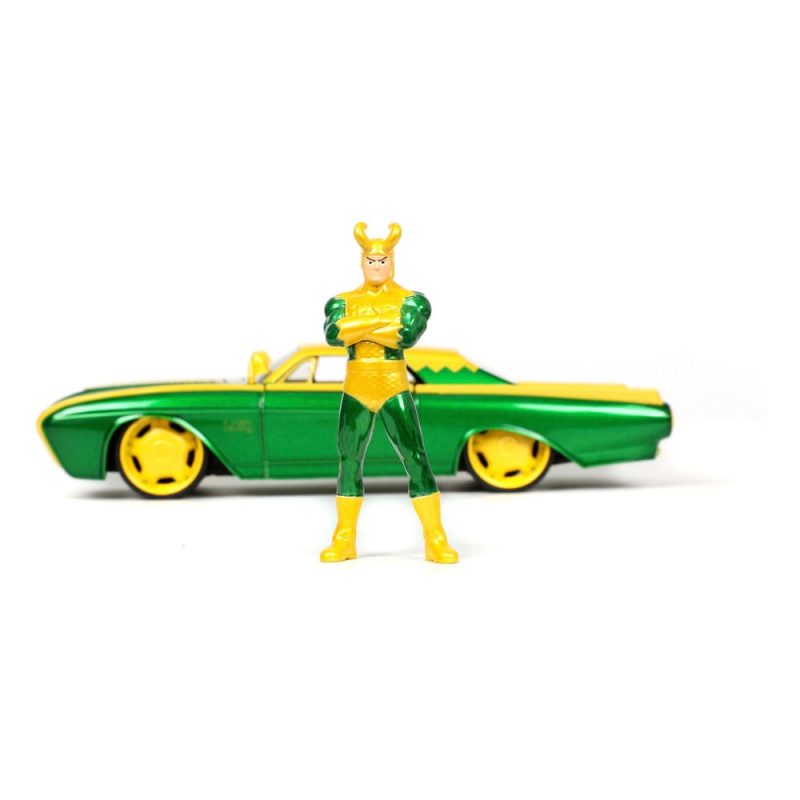 MARVEL - Loki & 1963 Ford Thunderbird - 1:24