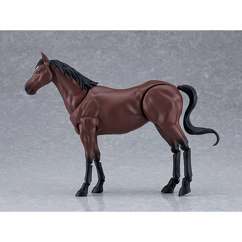 Original Character Figure Figma Wild Horse (Bay) 19 cm