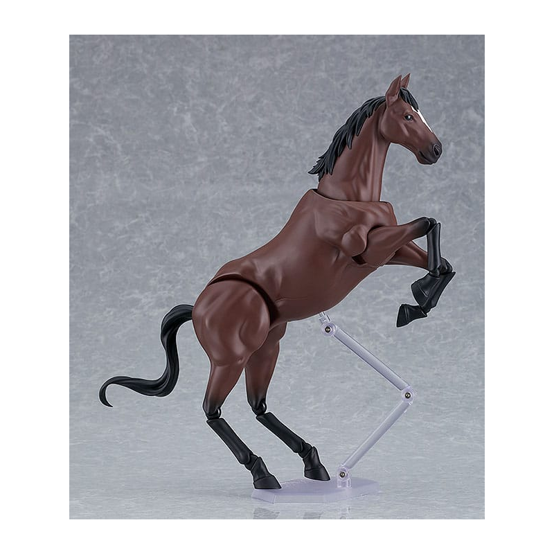 Original Character Figure Figma Wild Horse (Bay) 19 cm