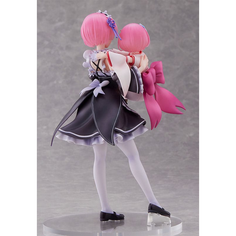 Re:Zero Starting Life in Another World Ram & Childhood Ram 23 cm