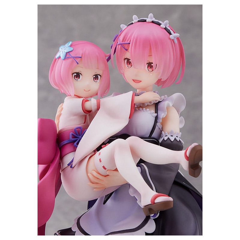 Re:Zero Starting Life in Another World Ram & Childhood Ram 23 cm