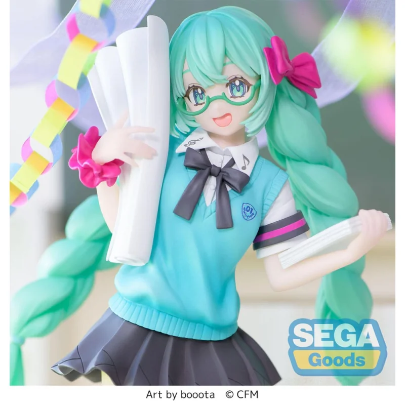 Hatsune Miku Luminasta Figurine 16th Anniversary Booota Ver.