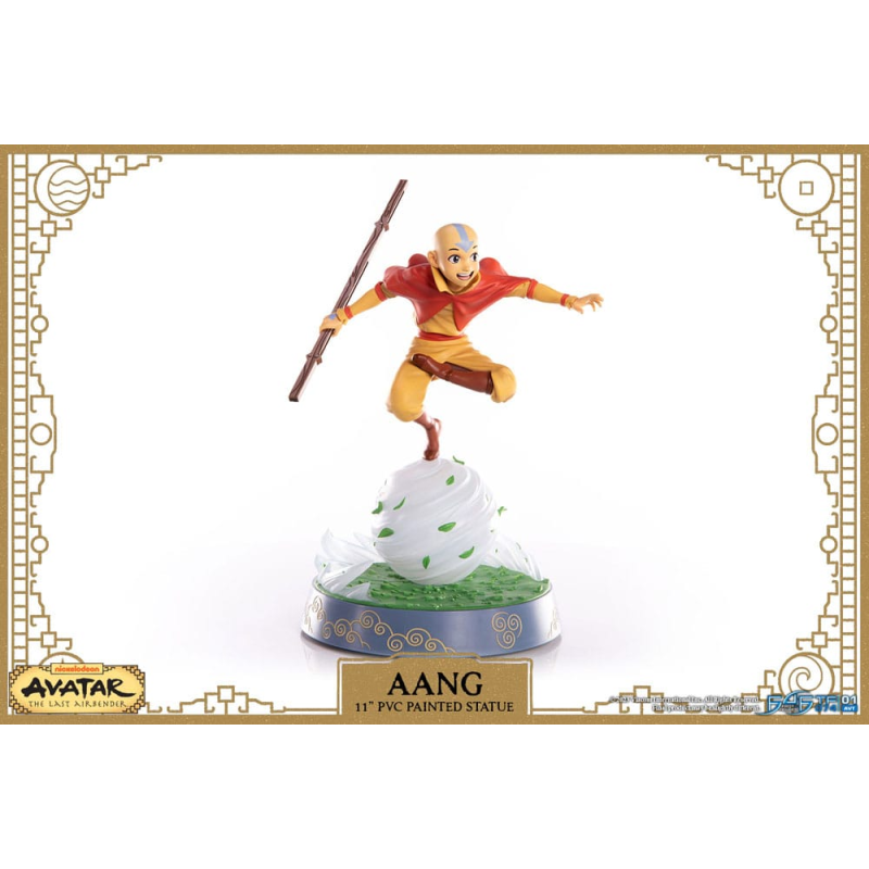 Avatar The Last Airbender - Aang 11” Painted Statue