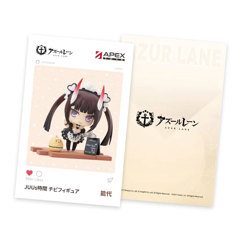 Azur Lane Deformed JUUs Time Chibi Noshiro 8 cm