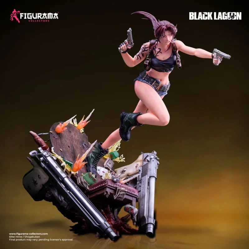 Black Lagoon statuette Elite Exclusive 1/4 Revy 53 cm