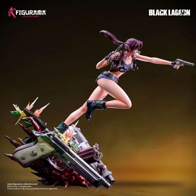 Black Lagoon statuette Elite Exclusive 1/4 Revy 53 cm