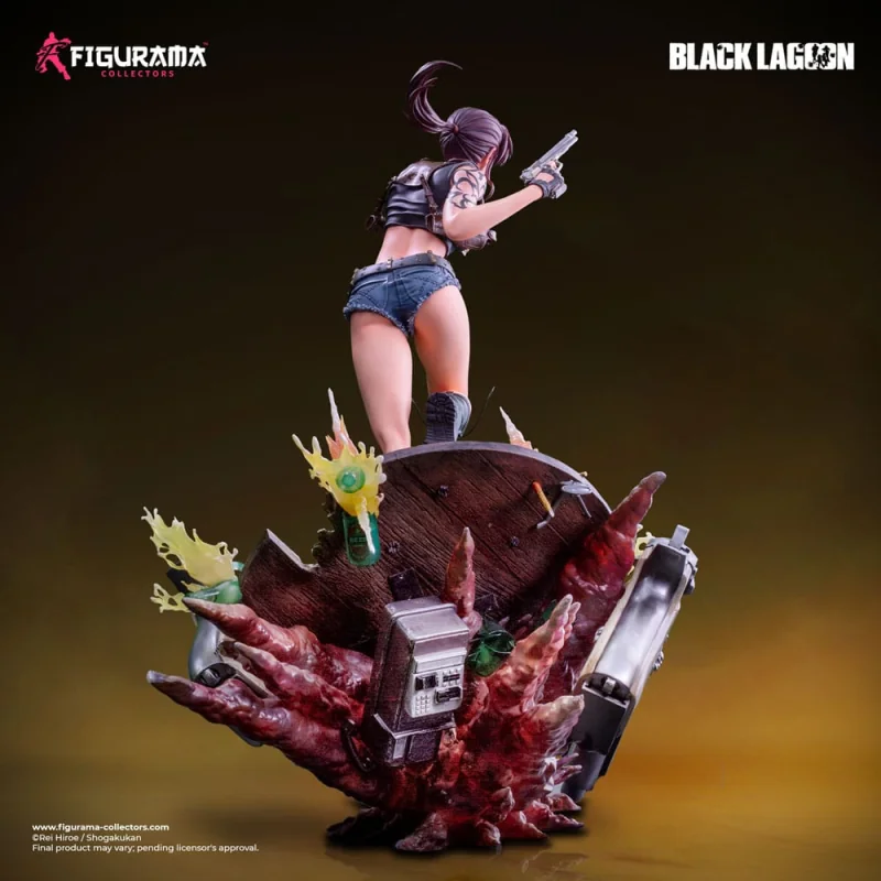 Black Lagoon statuette Elite Exclusive 1/4 Revy 53 cm