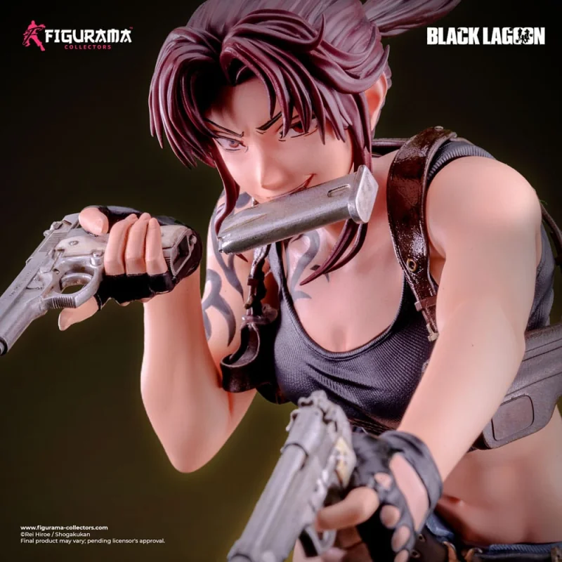 Black Lagoon statuette Elite Exclusive 1/4 Revy 53 cm