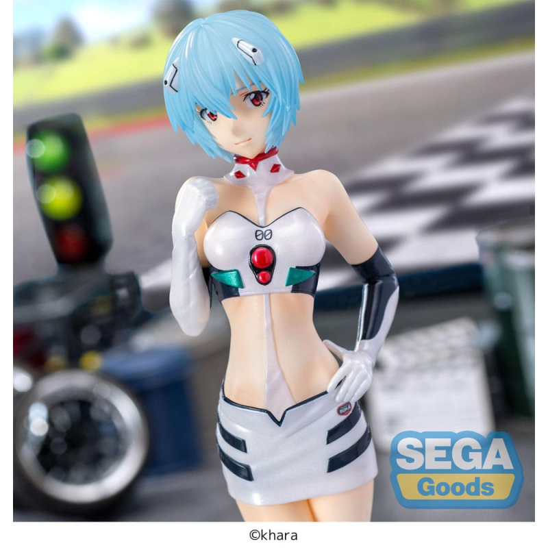 Evangelion statuette Luminasta PVC Evangelion Racing Rei Ayanami Pit Walk 21 cm