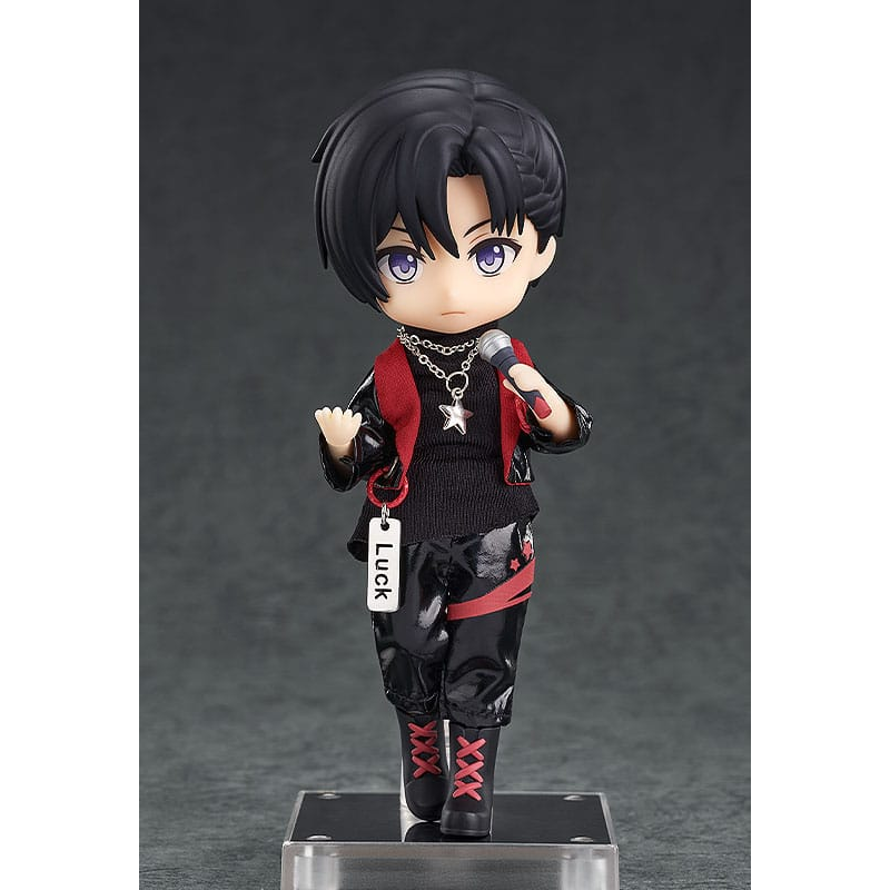 Original Character accessoires pour figurines Nendoroid Doll Outfit Set: Idol Outfit - Boy (Deep Red)