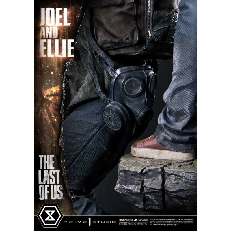 THE LAST OF US - Joel & Ellie - Statuette Premium Masterline 73cm