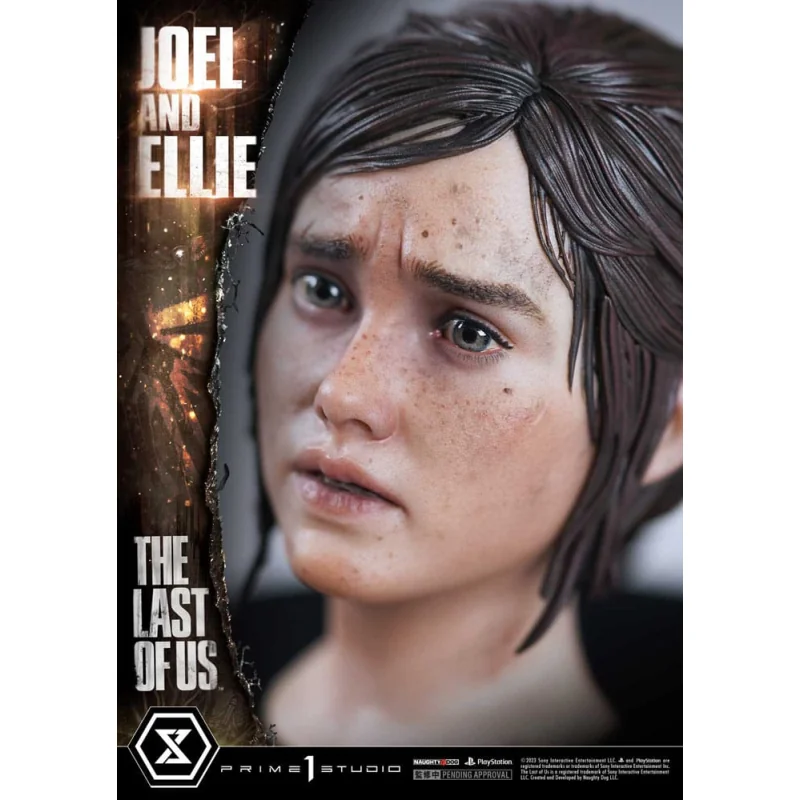 THE LAST OF US - Joel & Ellie - Statuette Premium Masterline 73cm