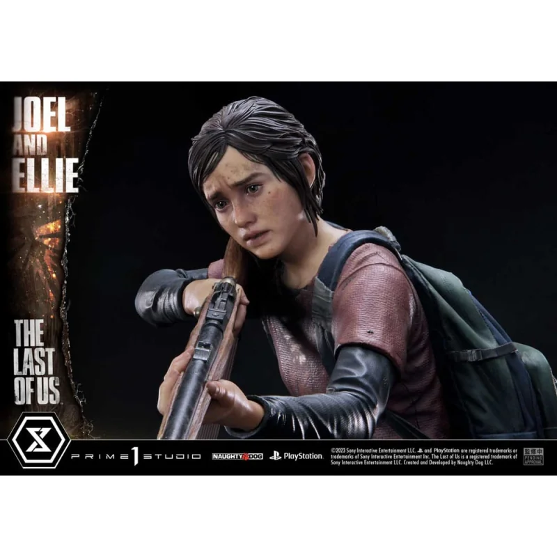 THE LAST OF US - Joel & Ellie - Statuette Premium Masterline 73cm