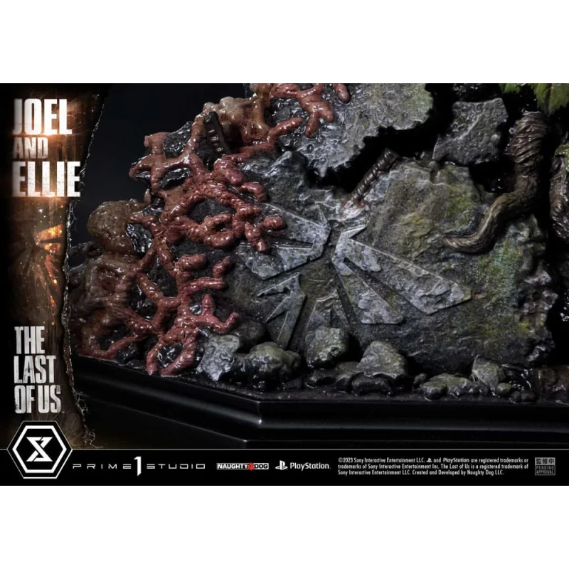 THE LAST OF US - Joel & Ellie - Statuette Premium Masterline 73cm