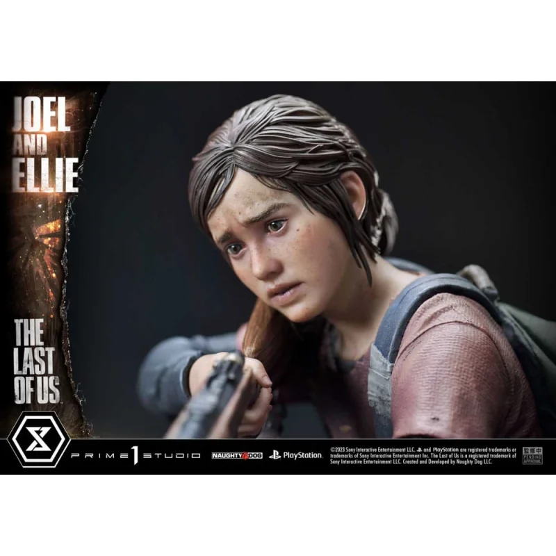 THE LAST OF US - Joel & Ellie - Statuette Premium Masterline 73cm