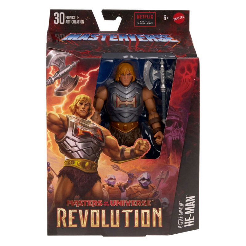 Masters of the Universe: Revolution Masterverse figurine Battle Armor He-Man 18 cm