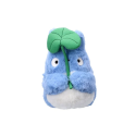 MON VOISIN TOTORO - Totoro Bleu avec feuille - Peluche Nakayoshi