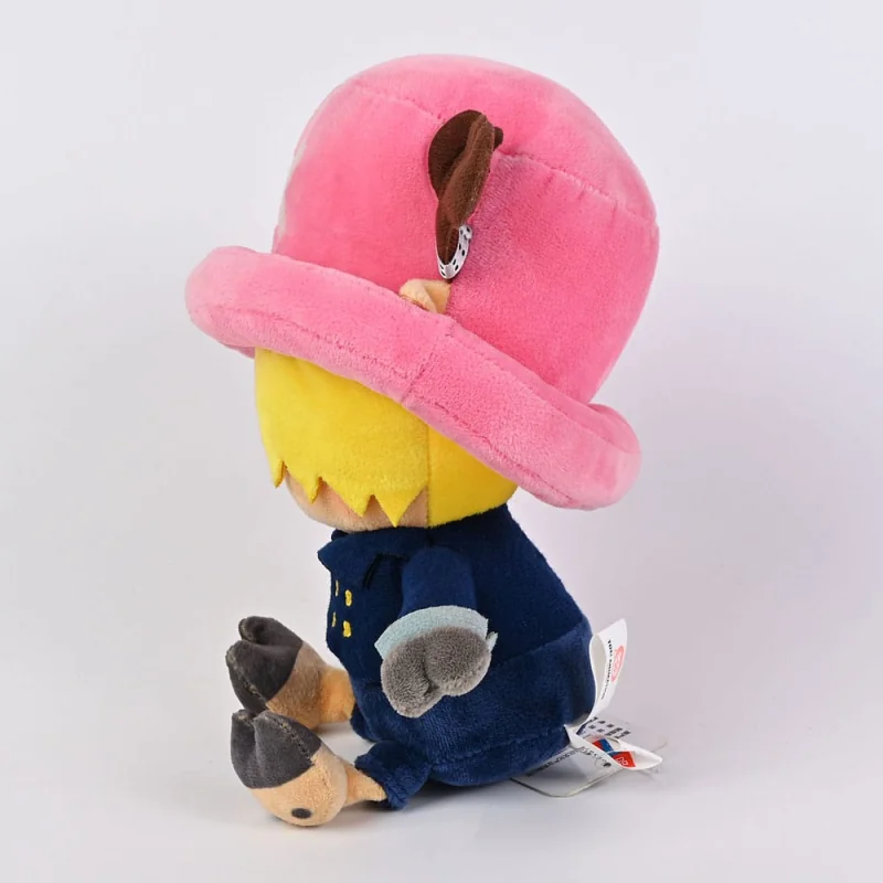 Sakami Merchandise One Piece - Peluche - Chopper X Sanji - 20 Cm